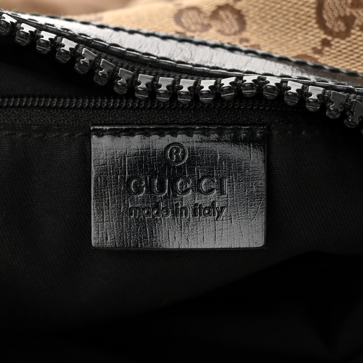Monogram Patent Hobo Black