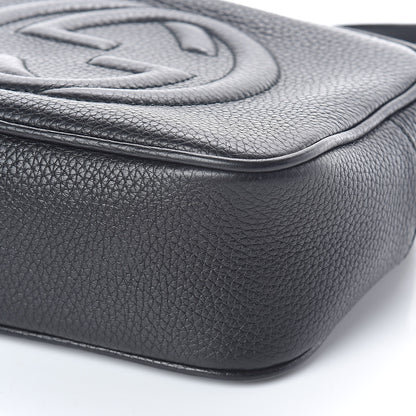 Gucci Pebbled Calfskin Small Soho Disco Bag Black 8 of 8