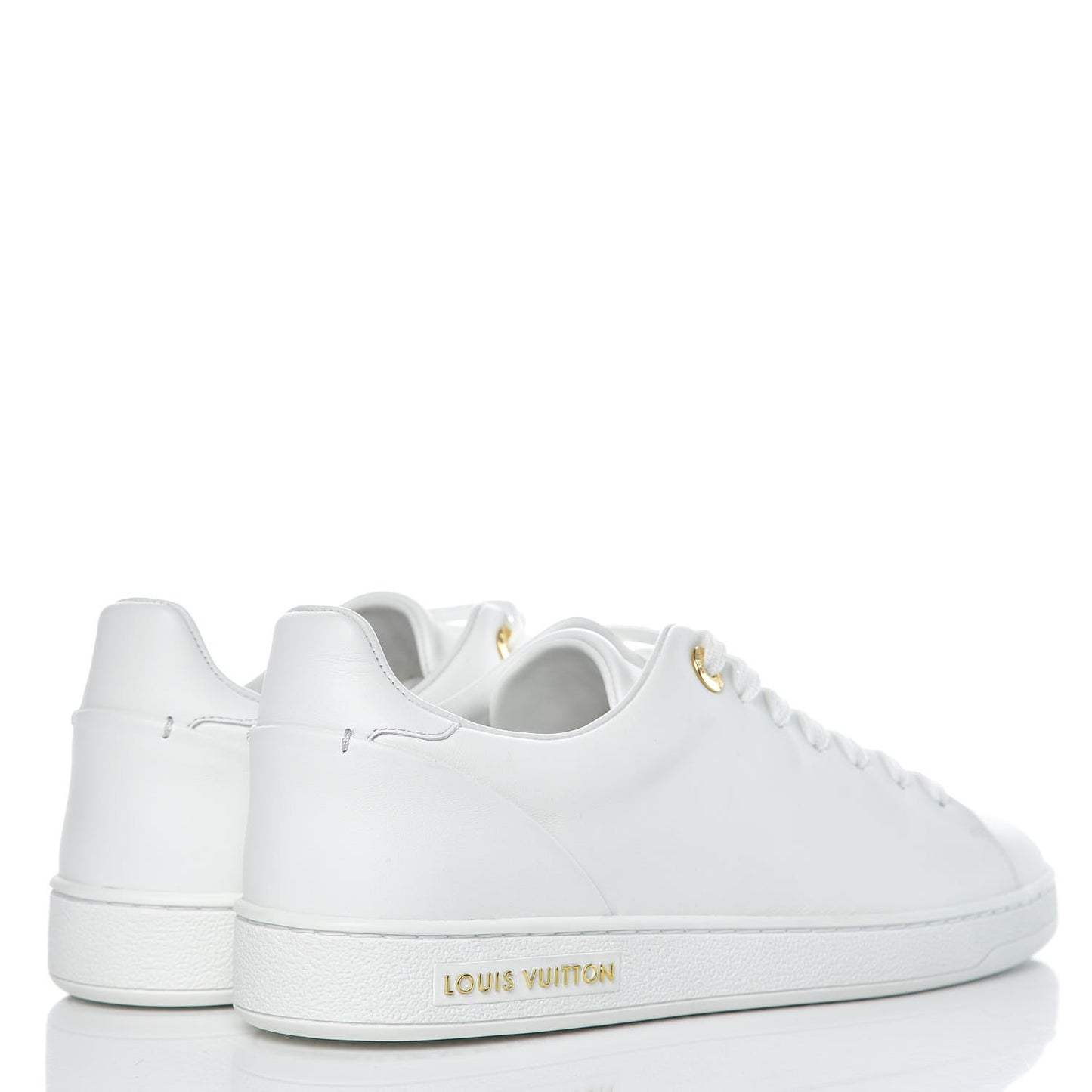 Calfskin Frontrow Sneakers 37.5 White