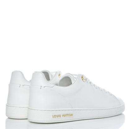 Louis Vuitton Calfskin Frontrow Sneakers 37.5 White 4 of 8