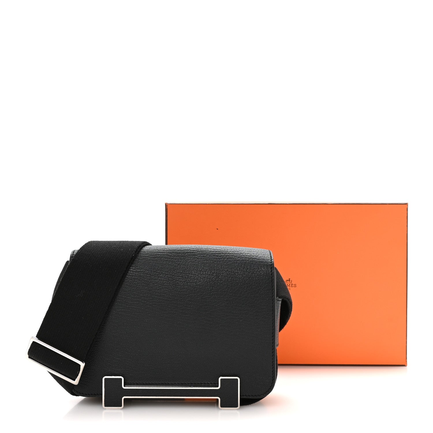 Hermes Chevre Mysore Geta Black 10 of 10