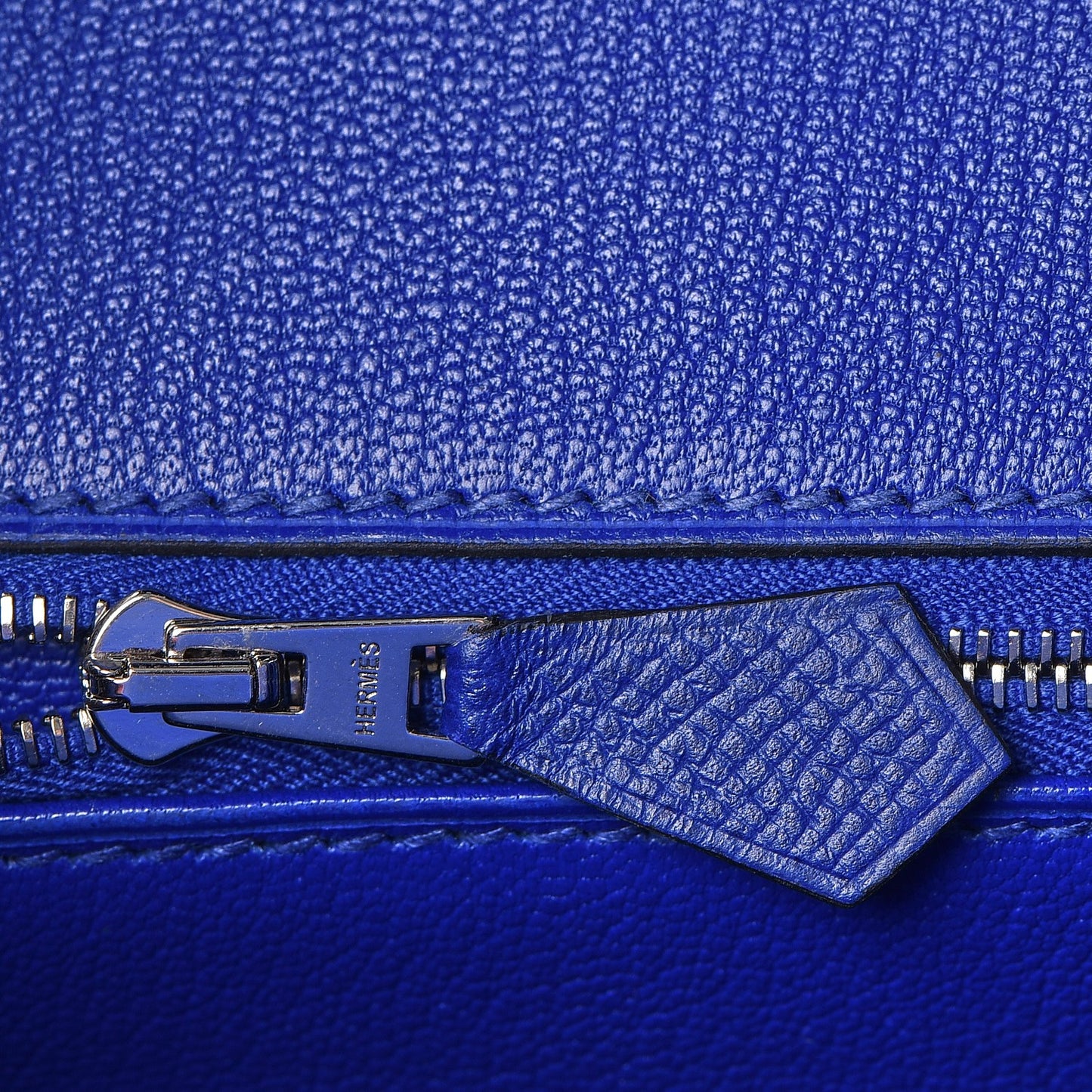 Epsom Birkin 30 Bleu Electrique