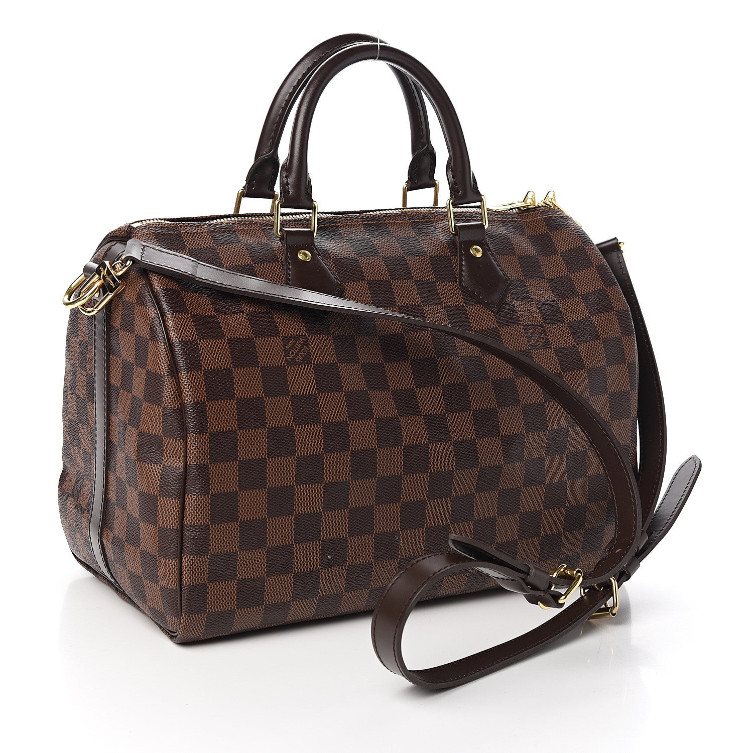 Louis Vuitton Damier Ebene Speedy Bandouliere 30 2 of 9