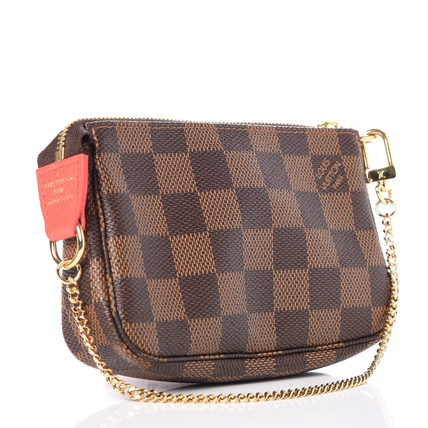 Damier Ebene 2015 Christmas Animation Mini Pochette Accessories