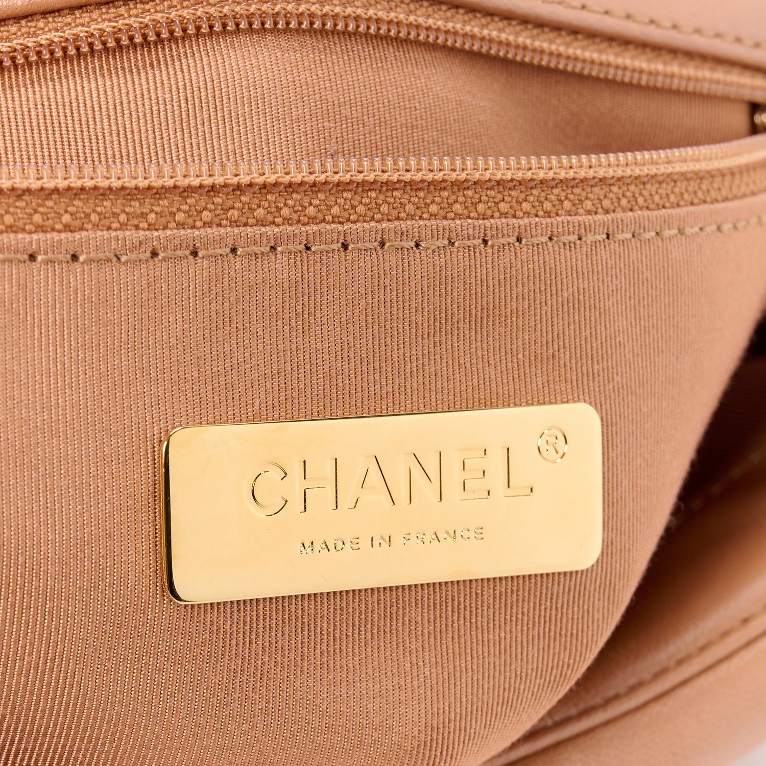 Chanel Lambskin Quilted Medium Chanel 19 Flap Brown 6 of 10