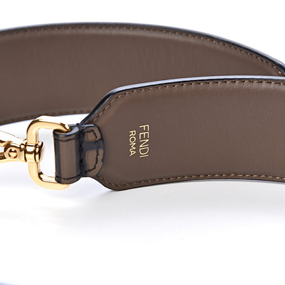 Fendi Vitello Century Bi-Color FF 1974 Embossed Strap You Maya Black 3 of 4