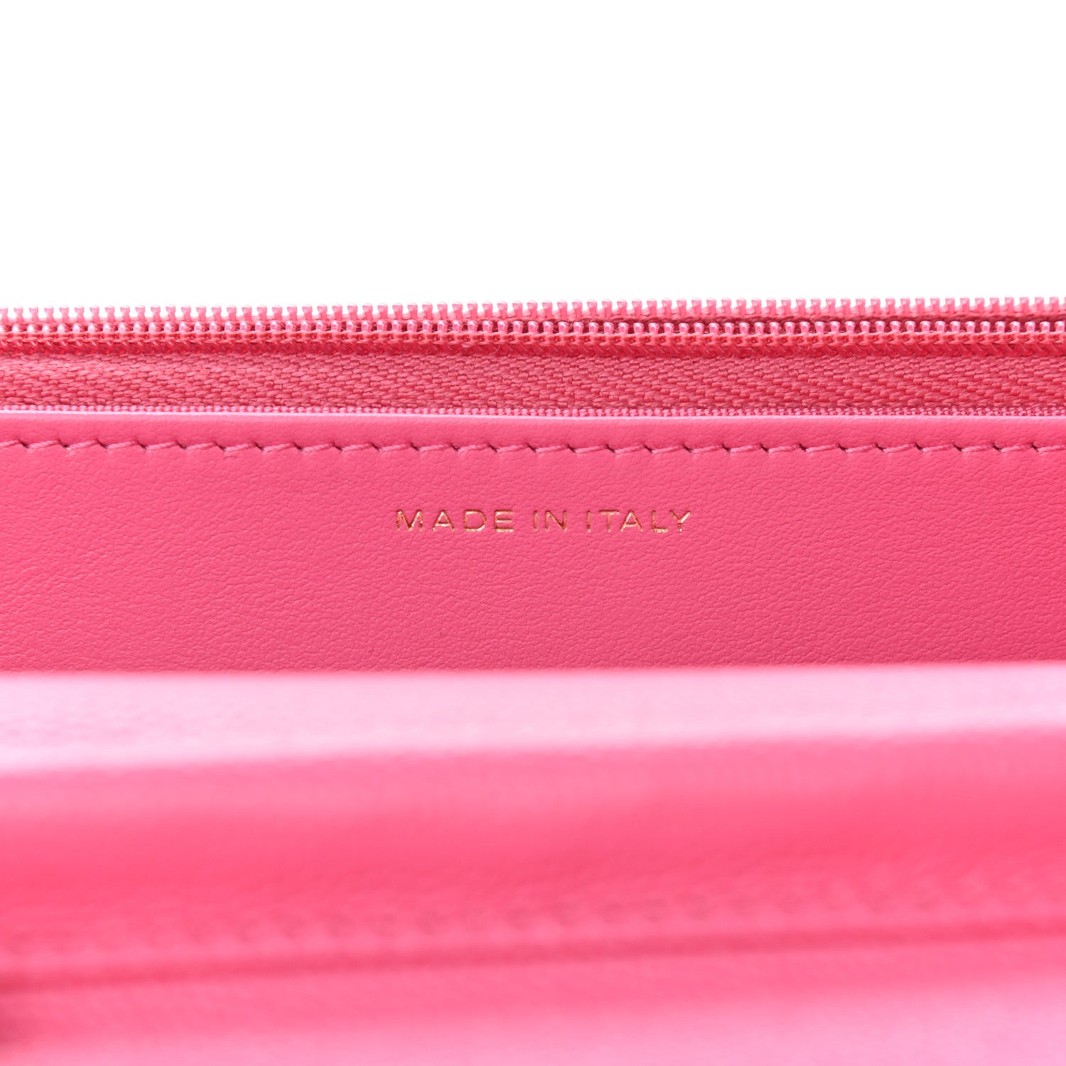 Chanel Caviar Quilted Wallet on Chain WOC Pink 7 of 10