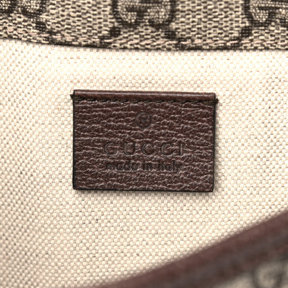 Gucci GG Supreme Monogram Neo Vintage Web Belt Bag Brown 7 of 16