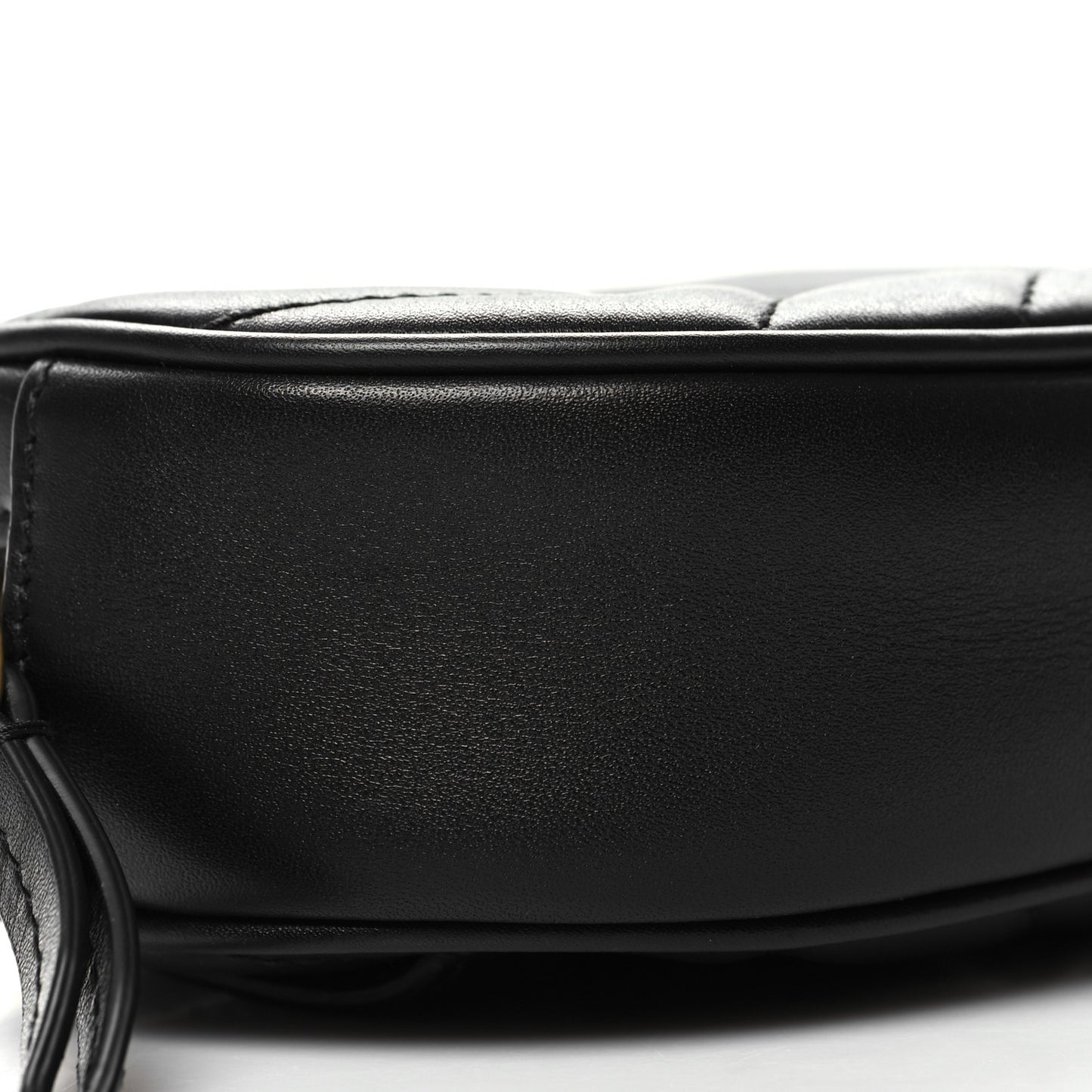Calfskin Matelasse GG Marmont Belt Bag 75 30 Black