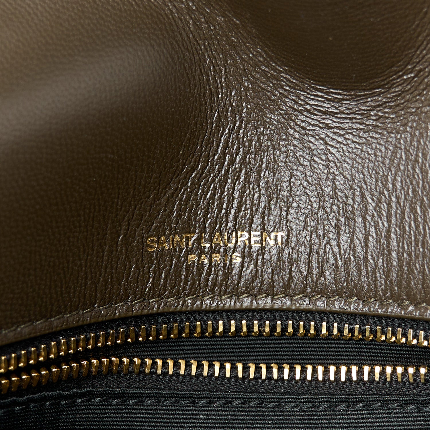 Saint Laurent Plunged Lambskin Calypso Light Musk 7 of 11