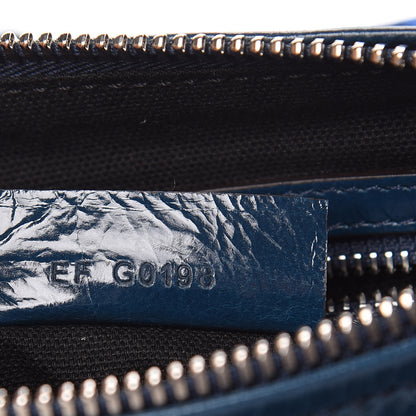 Givenchy Patent Lambskin 4G Small Pandora Blue 8 of 11