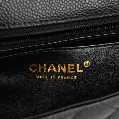 Chanel Caviar Quilted Mini Square Flap Black 8 of 9