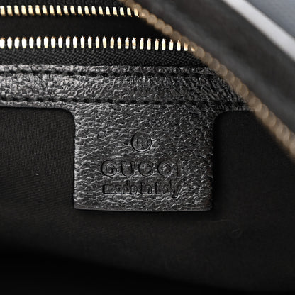 Gucci Monogram Bamboo Horsebit Amalfi Hobo Black 6 of 10