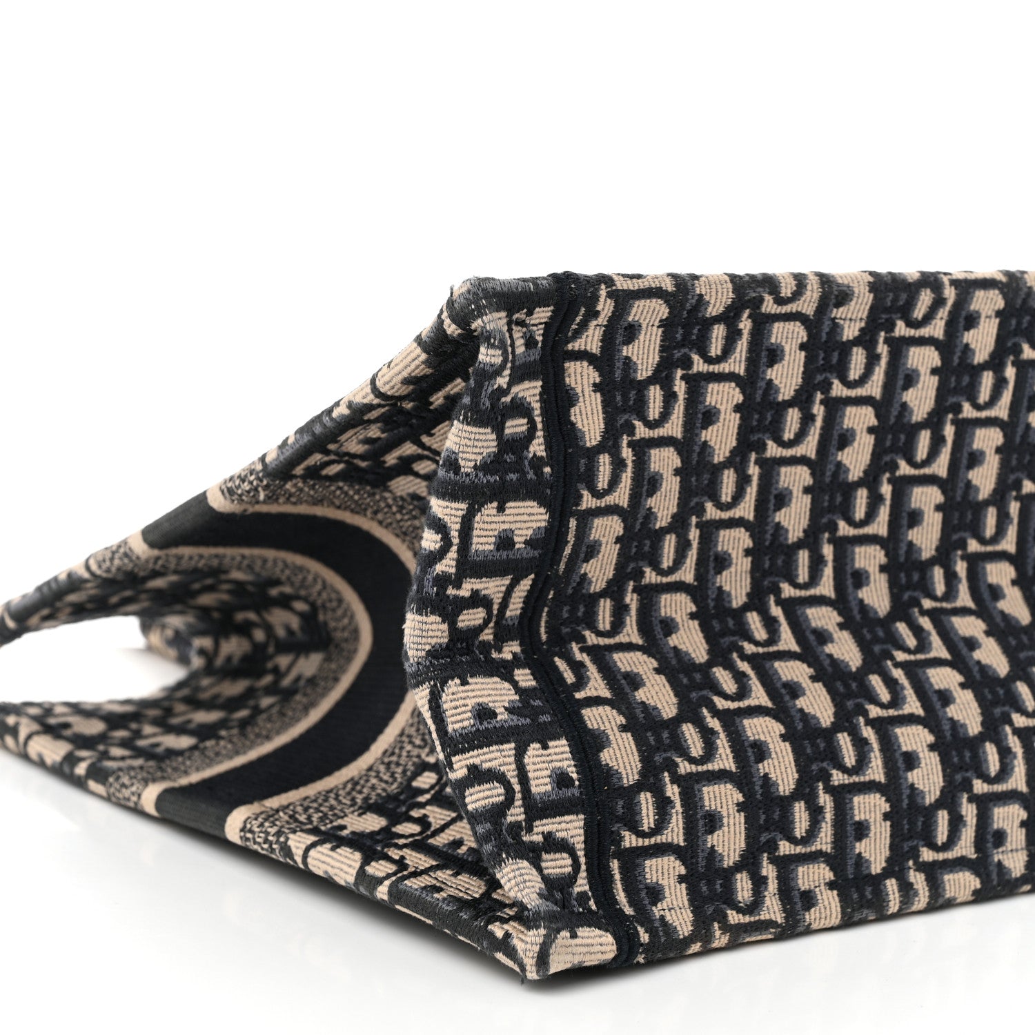 Christian Dior Oblique Medium Book Tote Blue Multicolor 9 of 10