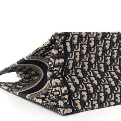 Christian Dior Oblique Medium Book Tote Blue Multicolor 9 of 10