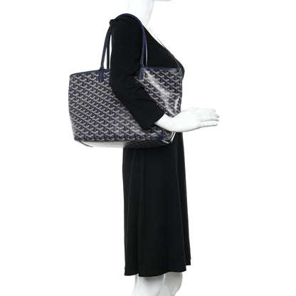 Goyard Goyardine Artois PM Navy 2 of 10