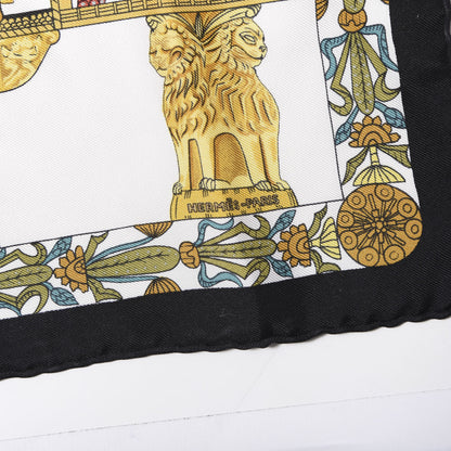 Hermes Silk Torana Pocket Square 2 of 3