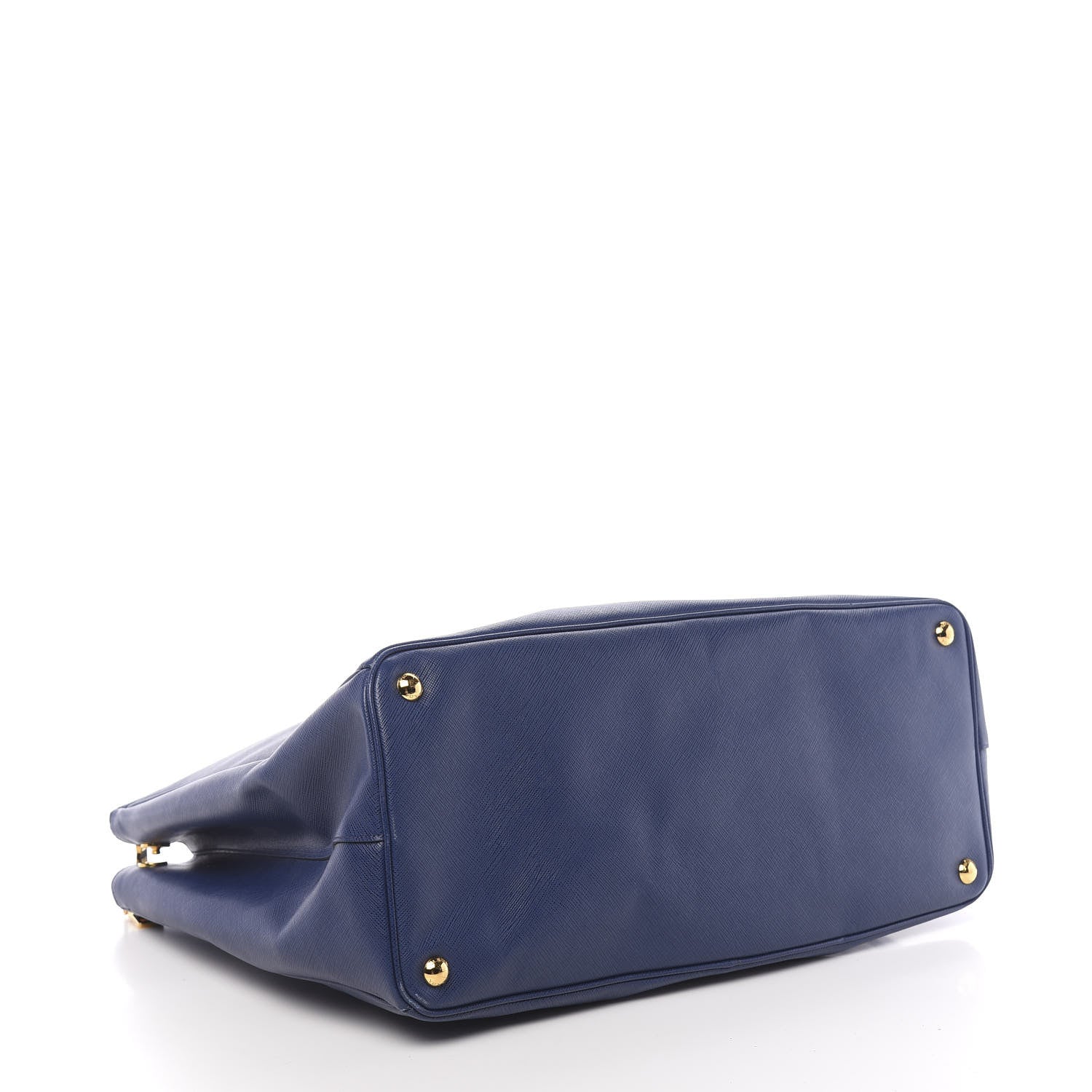 Prada Saffiano Lux Extra Large Galleria Double Zip Tote Bluette 4 of 10