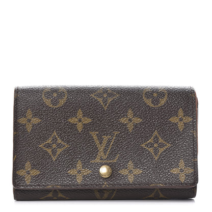 Louis Vuitton Monogram Porte-Monnaie Billets Tresor Wallet 1 of 9