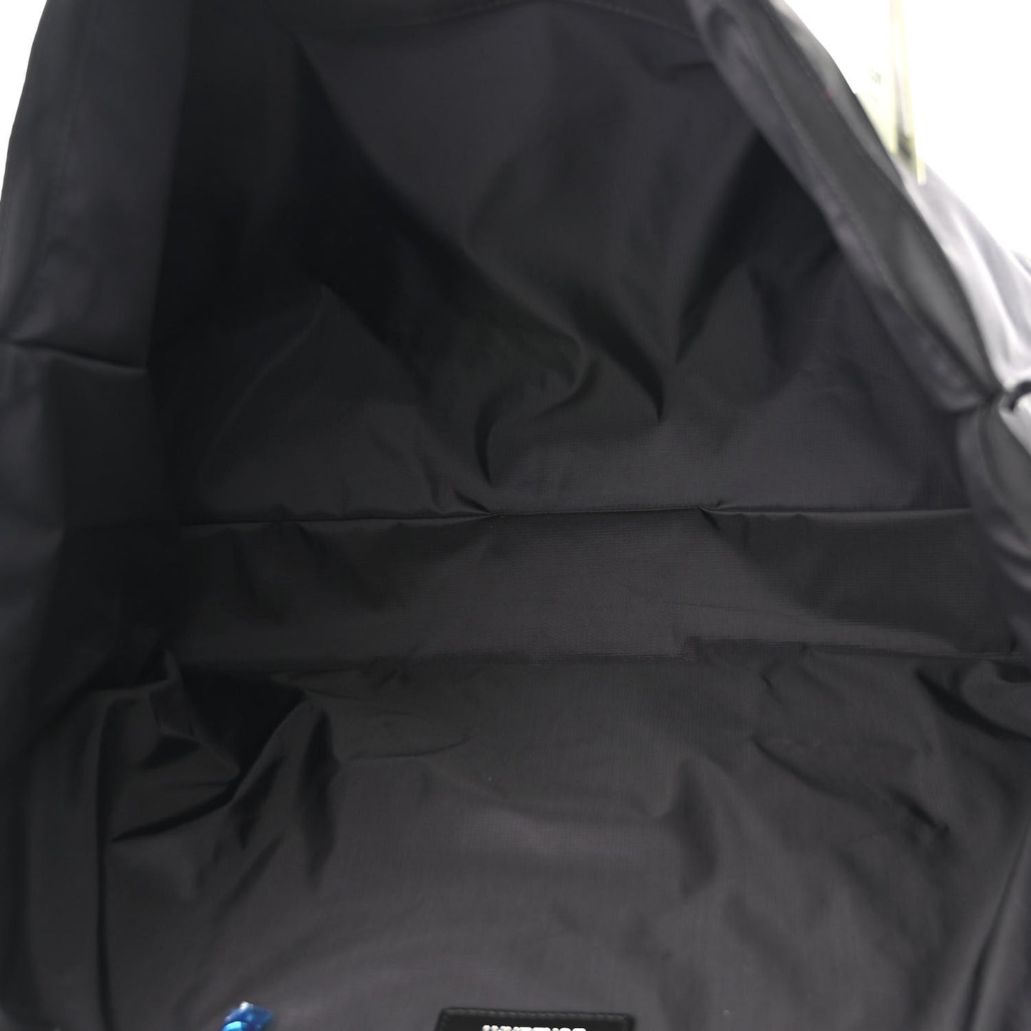 Nylon Logo Tote Black