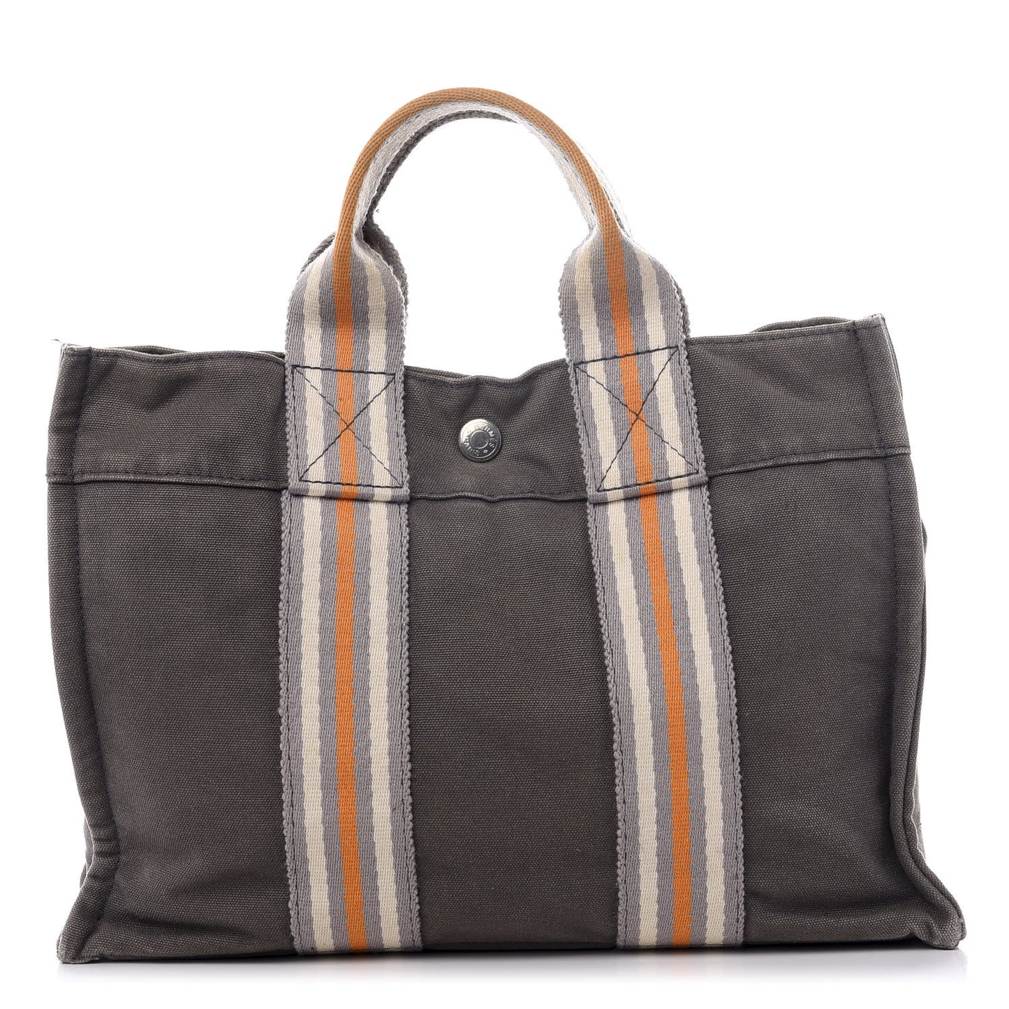 Canvas Tout Fourre PM Grey Orange