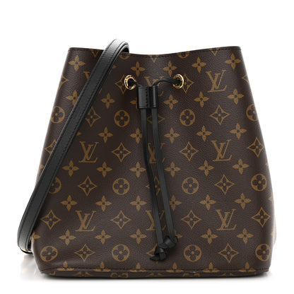 Louis Vuitton Monogram Neonoe MM Black 1 of 11