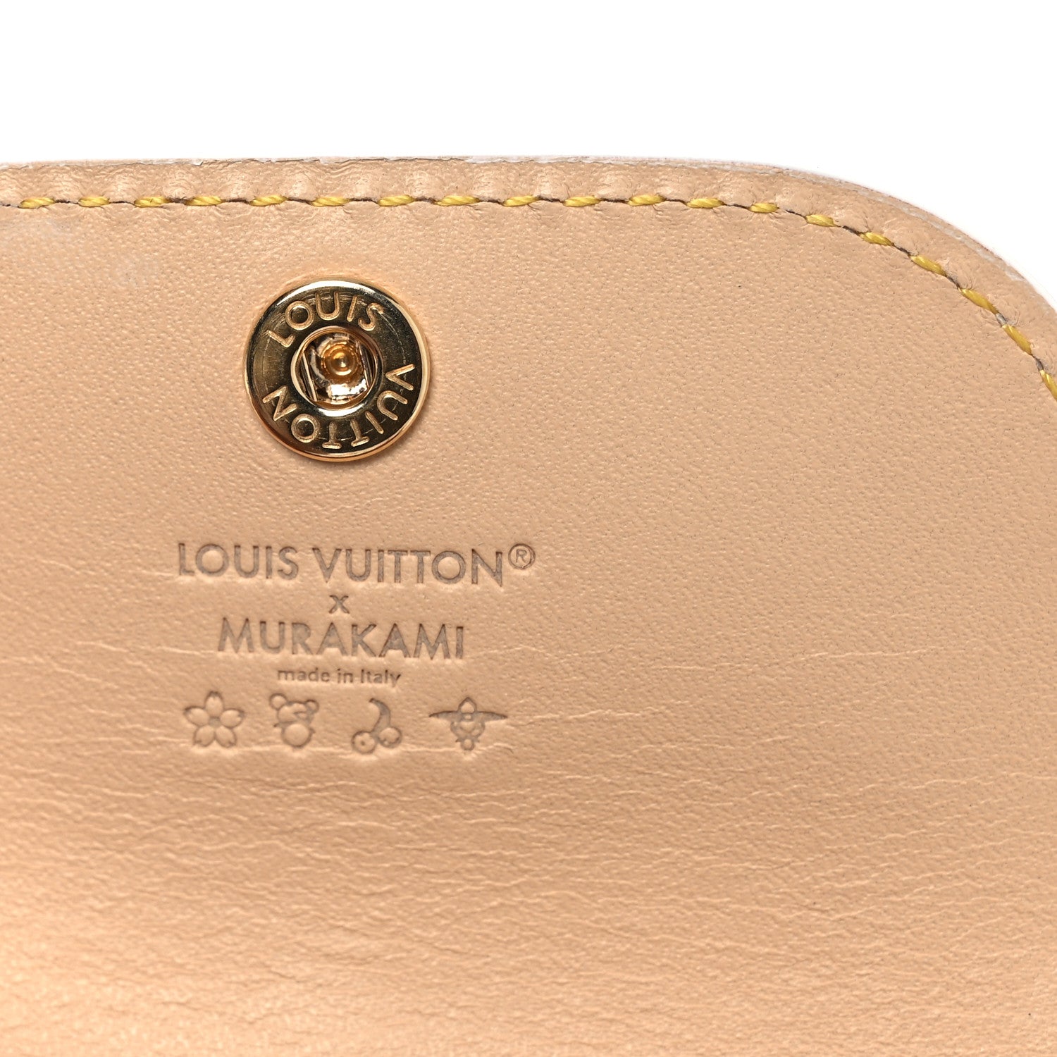 Louis Vuitton LV X TM Monogram Multicolor Vivienne Cuddle Bag Charm White 4 of 5