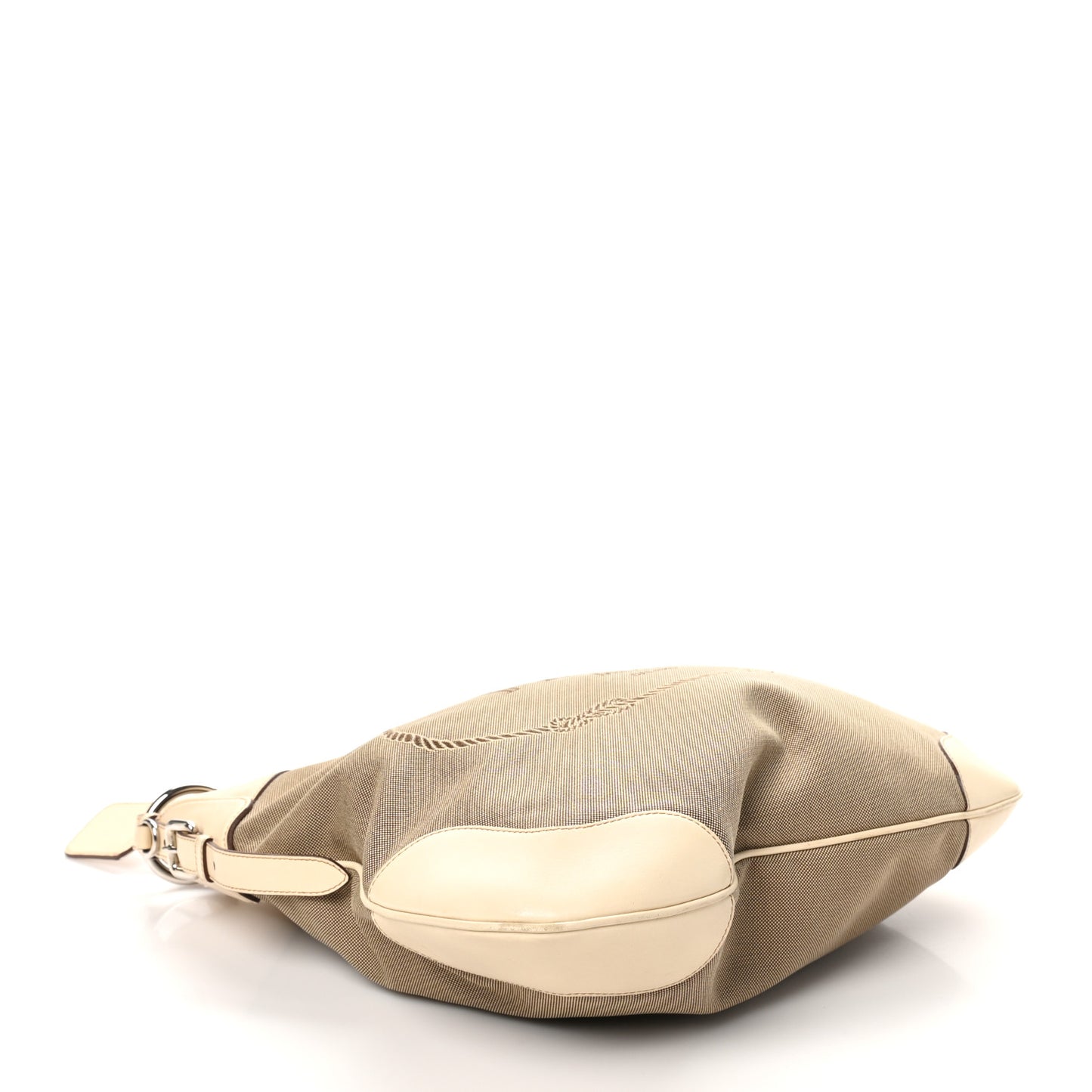 Jacquard Logo Shoulder Bag Corda Cera