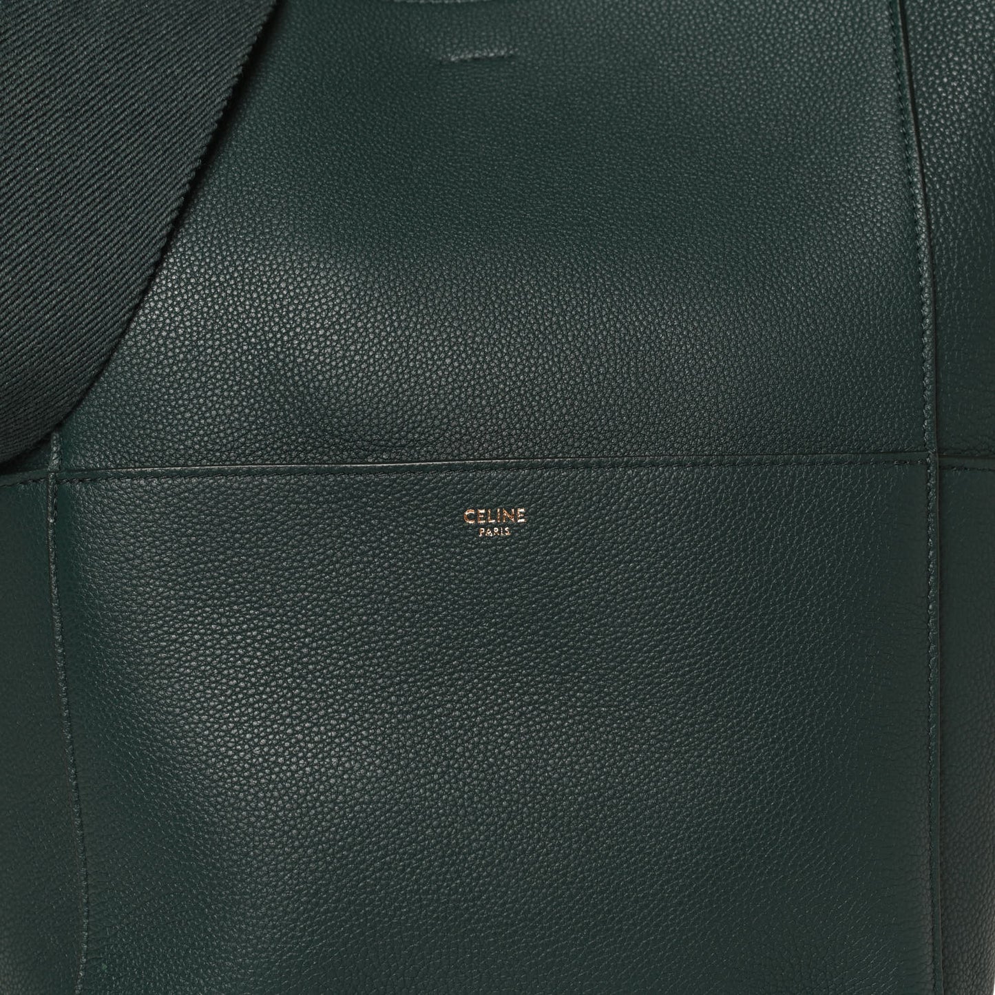 Soft Grained Calfskin Sangle Bucket Bag Amazone