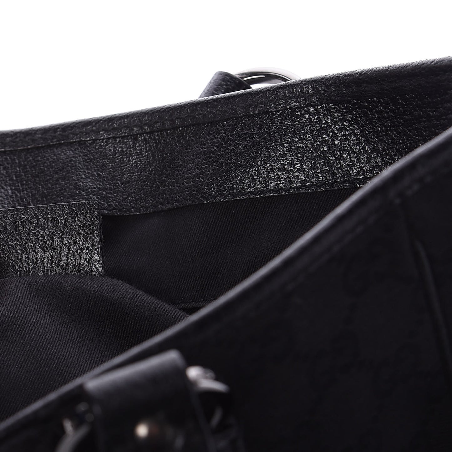 Monogram Medium Tote Black