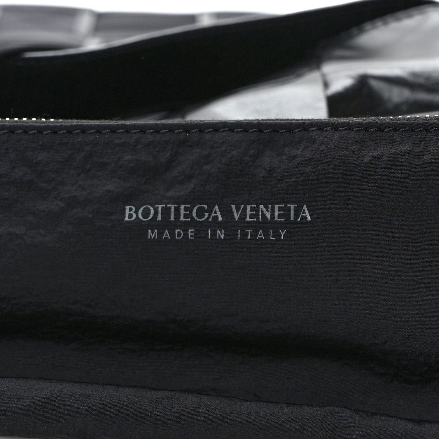 Bottega Veneta Paper Calfskin Intrecciato Stretch Cassette Black 7 of 11
