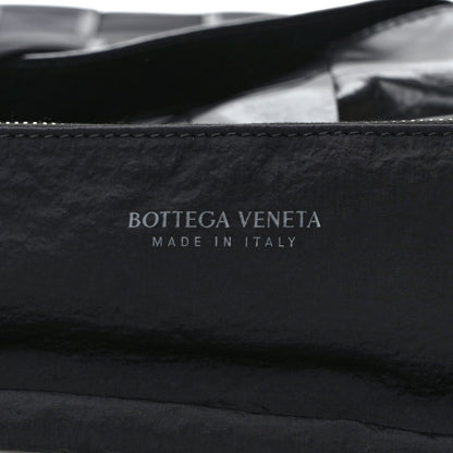 Bottega Veneta Paper Calfskin Intrecciato Stretch Cassette Black 7 of 11