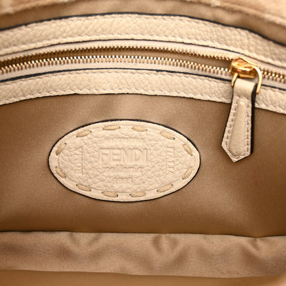 Fendi Wool Cuoio Romano Selleria FF 1974 Baguette 1997 Beige Cammello Camelia 6 of 10