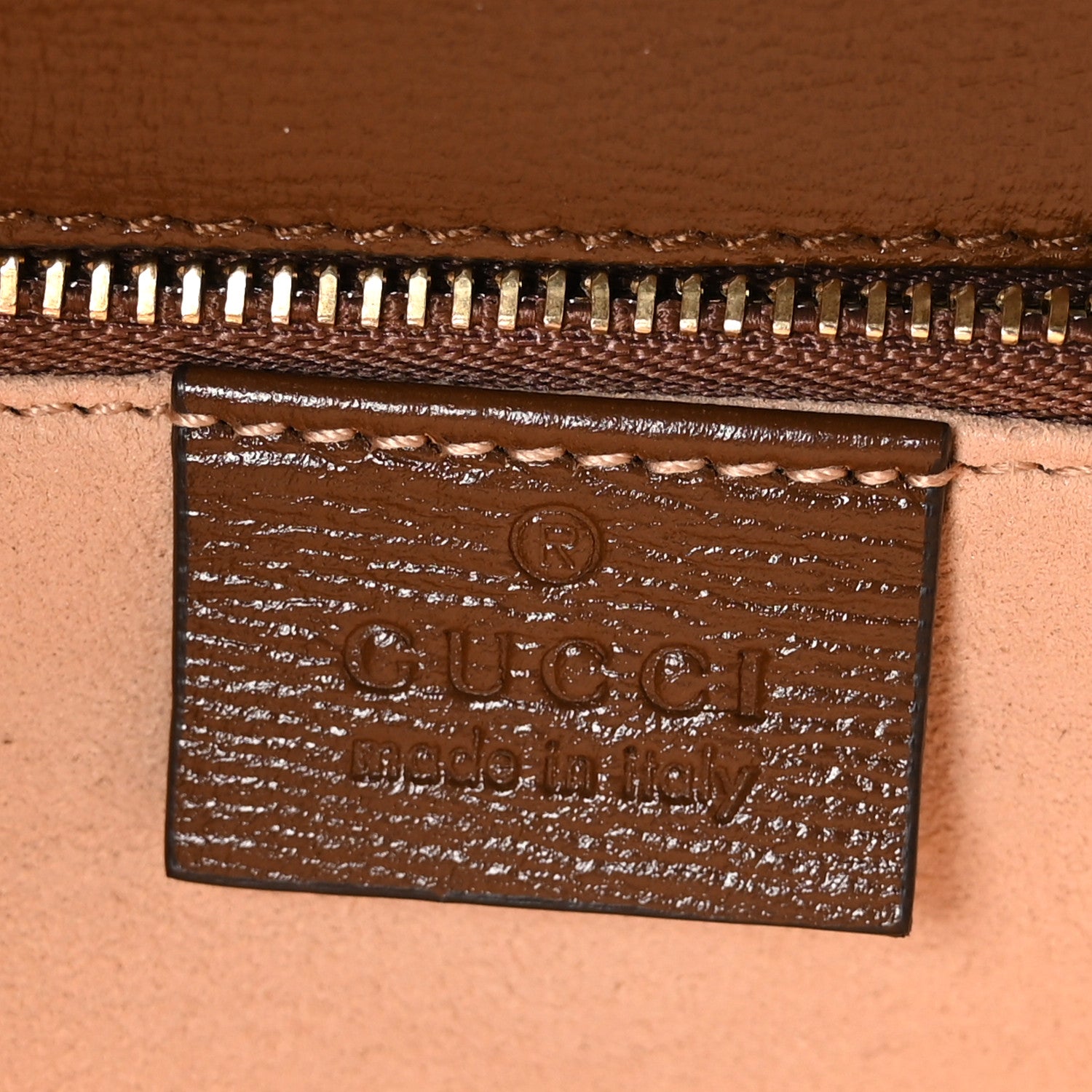 Gucci Azalea Calfskin Horsebit 1955 Shoulder Bag Brown Sugar 7 of 12