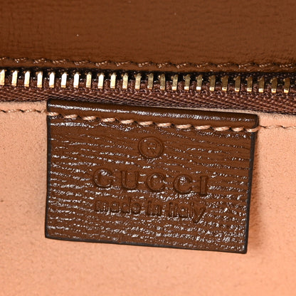 Gucci Azalea Calfskin Horsebit 1955 Shoulder Bag Brown Sugar 7 of 12