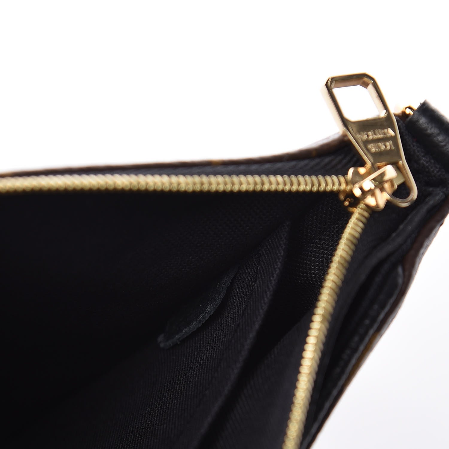 Louis Vuitton Monogram Pallas Clutch Black 8 of 11