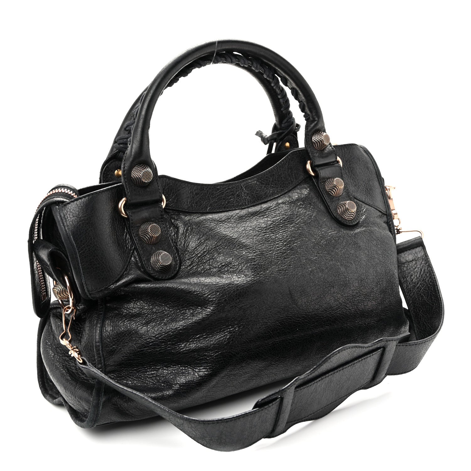 Balenciaga Agneau Giant 21 Rose Gold Hardware City Black 4 of 11