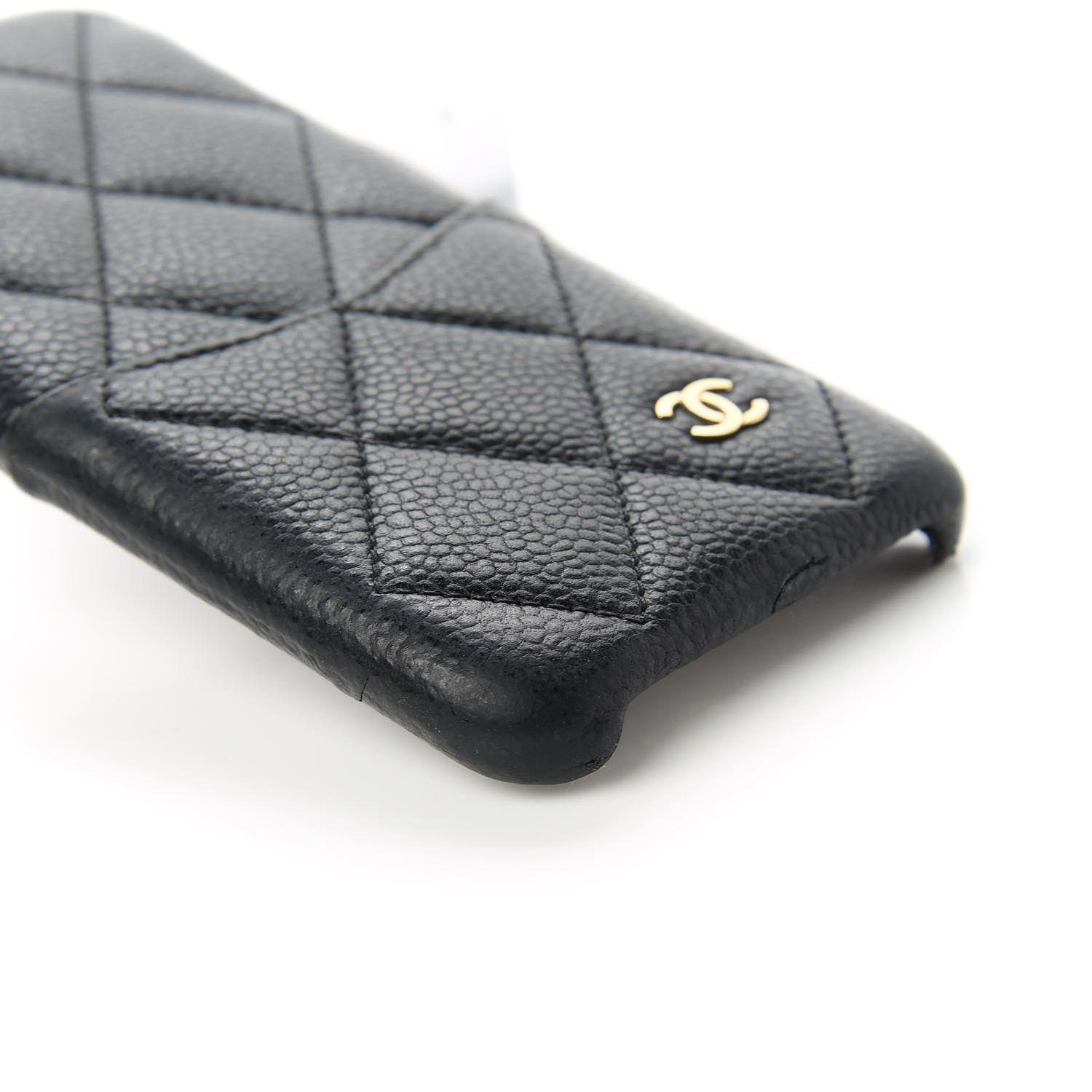 Chanel Caviar Quilted iPhone X Coco Tech Case Black 6 of 11