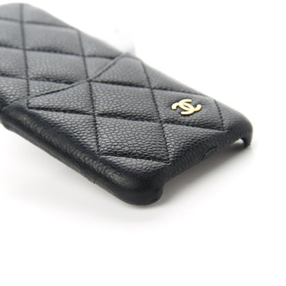 Chanel Caviar Quilted iPhone X Coco Tech Case Black 6 of 11