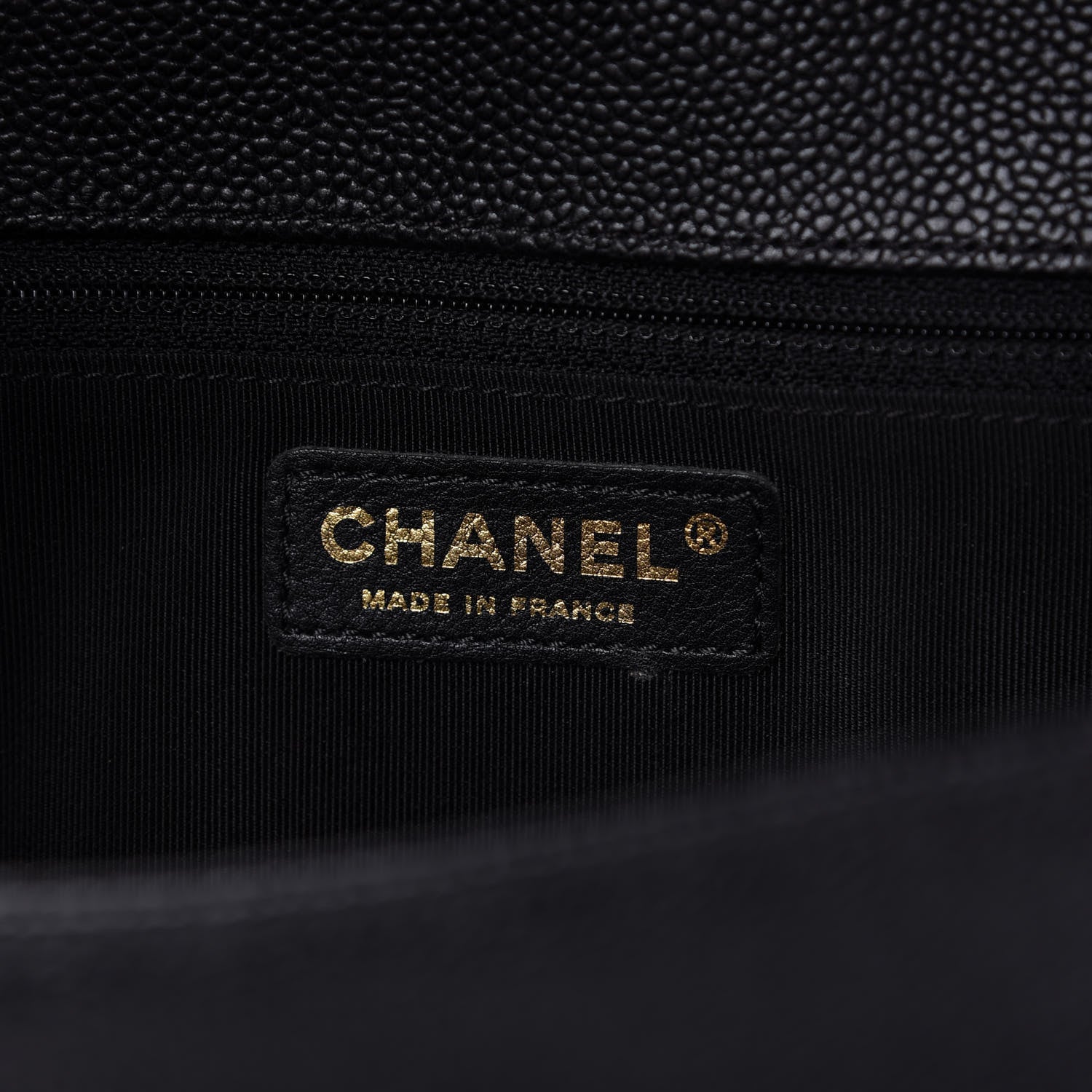 Chanel Caviar Quilted New Medium Boy Flap Black 8 of 10
