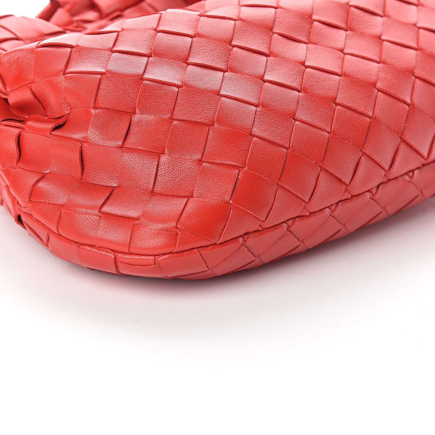 Bottega Veneta Nappa Intrecciato Mini Jodie Red 6 of 7