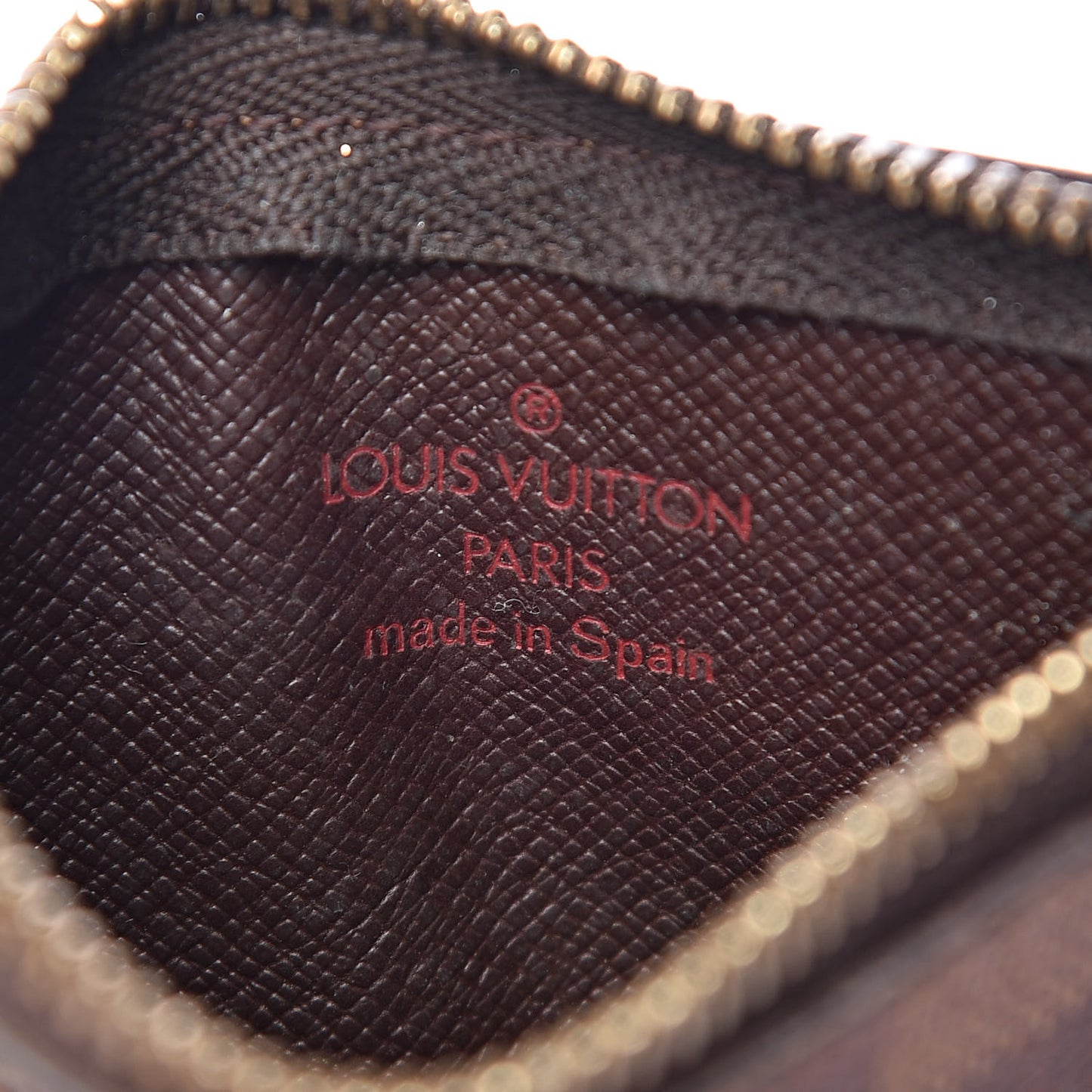 Damier Ebene Key Pouch
