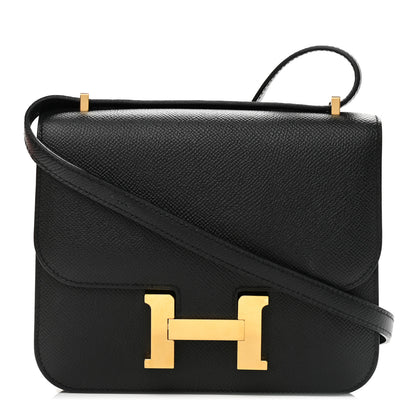 Hermes Epsom Constance 18 Black 1 of 10