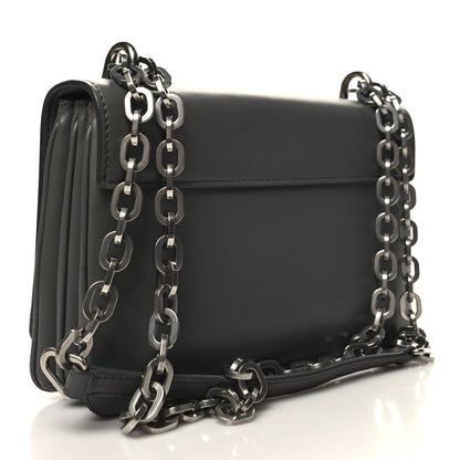 Prada City Calfskin Chain Shoulder Bag Marmo 3 of 12