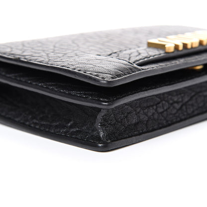 Christian Dior Grained Calfskin J'Adior Wallet on Chain Pouch Black 8 of 12