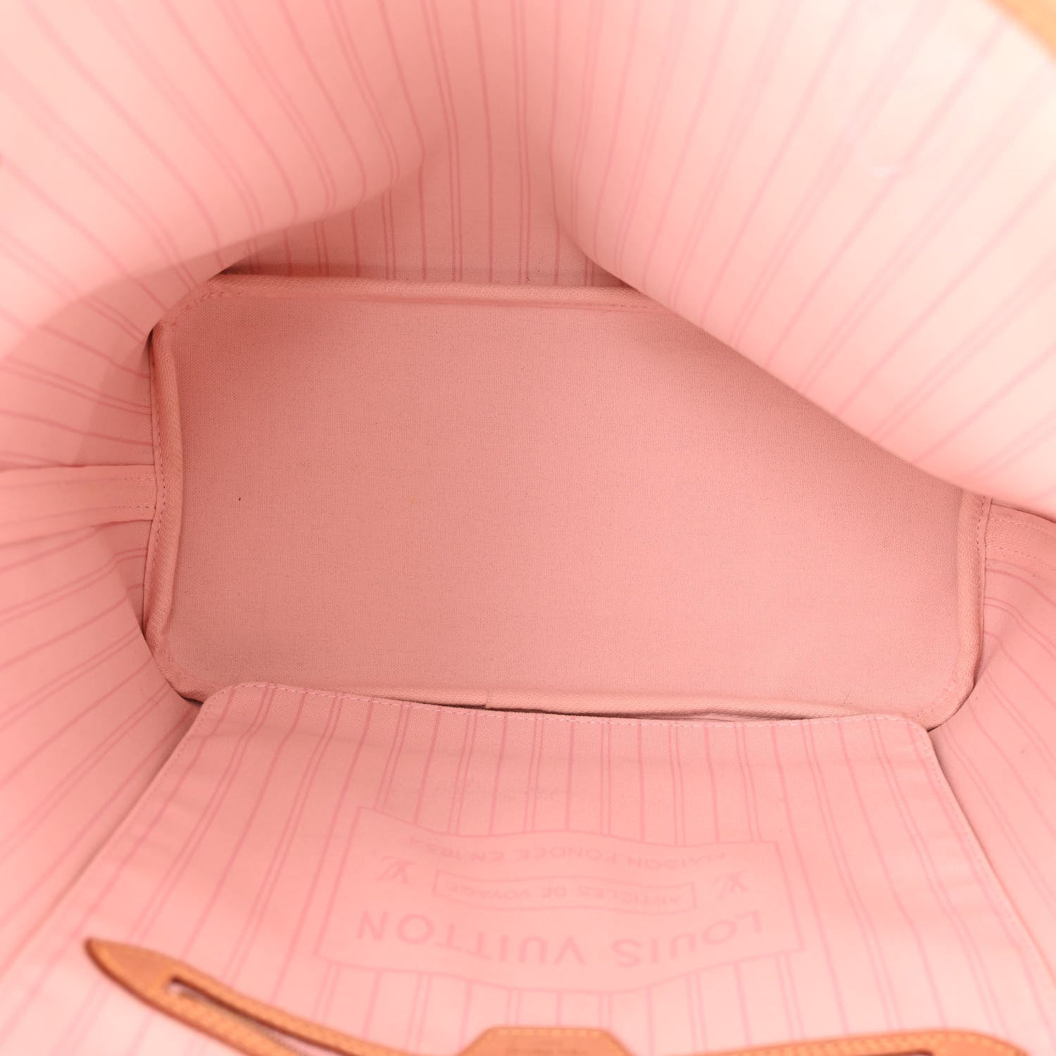 Louis Vuitton Damier Azur Neo Neverfull MM Rose Ballerine 6 of 10