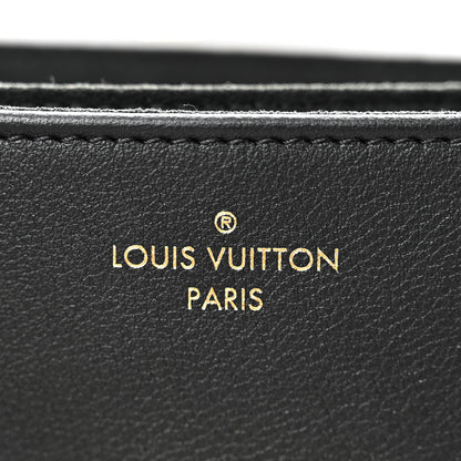 Louis Vuitton Grained Calfskin Lockme Oxford Black 9 of 13