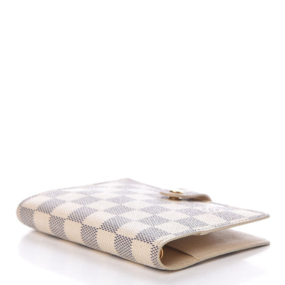 Louis Vuitton Damier Azur Small Ring Agenda Cover 5 of 13