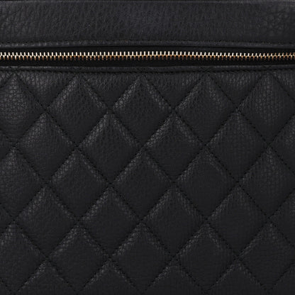 Chanel Caviar Quilted Large Vanity Pouch Black 8 of 10