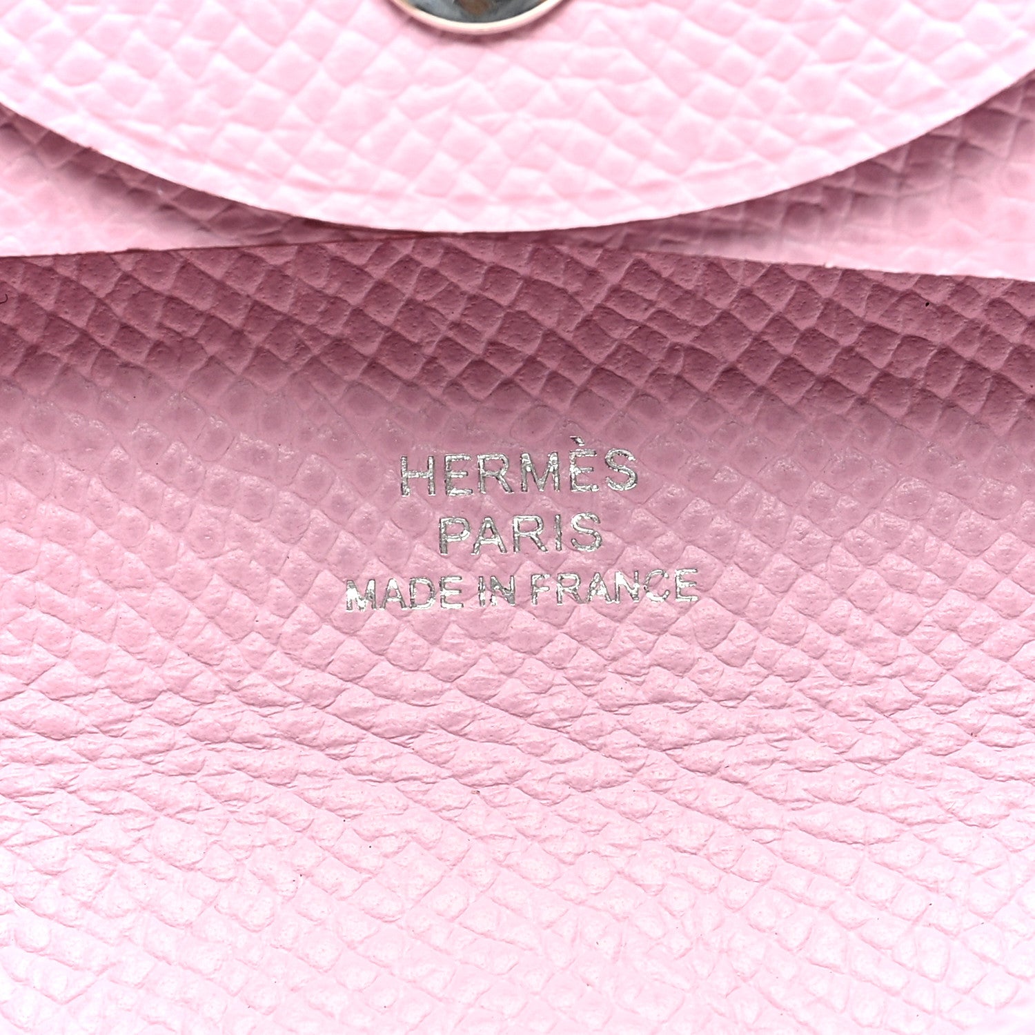Hermes Epsom Bastia Coin Purse Mauve Sylvestre 7 of 7